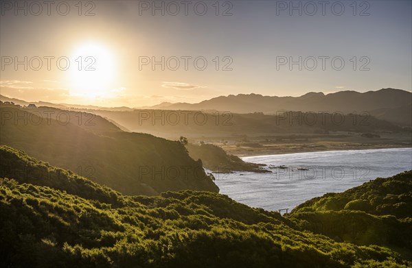 Coast in evening mood at East Cape