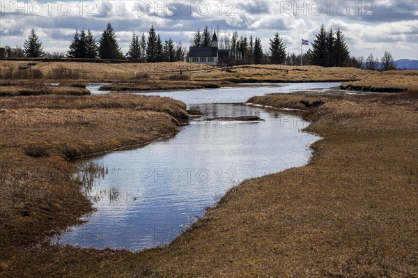 Landscape Thingvellir National Park