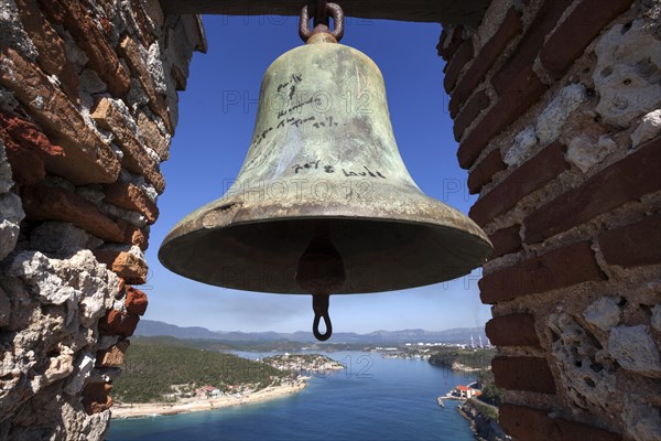 Old bell at the Morro Castle