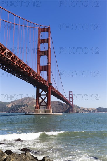 View from Fort Point to the Golden Gate Bridge