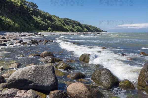 North shore of the peninsula Wittow with the Bakenberg