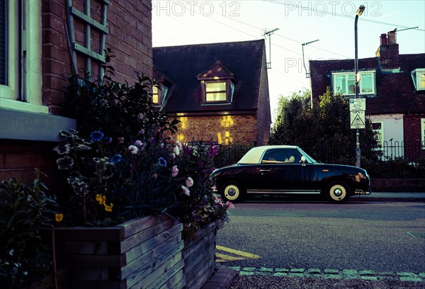 Vintage Nissan Figaro car