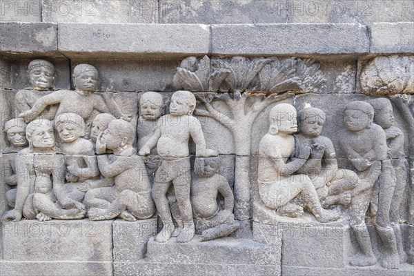 Stone relief