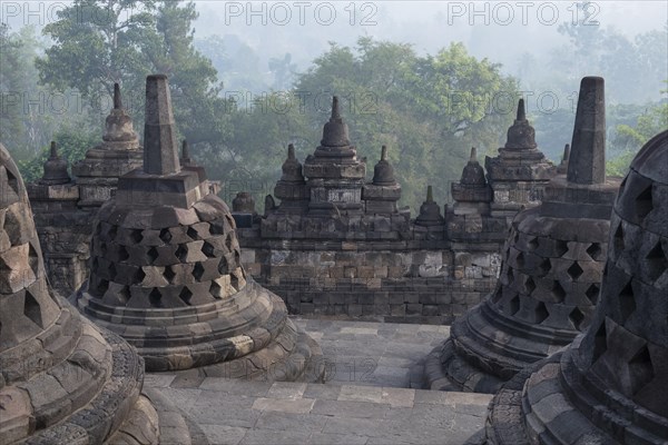 Temple complex Borobudur