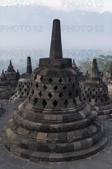 Temple complex Borobudur