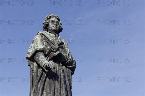 Beethoven monument on the Munsterplatz