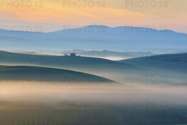 Morning atmosphere in Tuscany