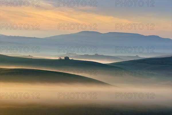 Morning atmosphere in Tuscany