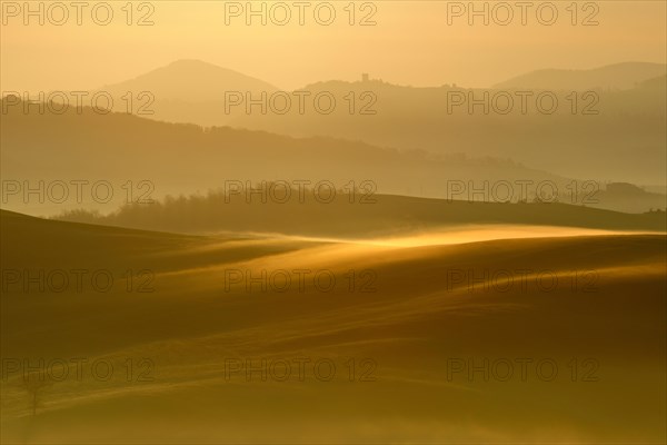 Morning atmosphere in Tuscany