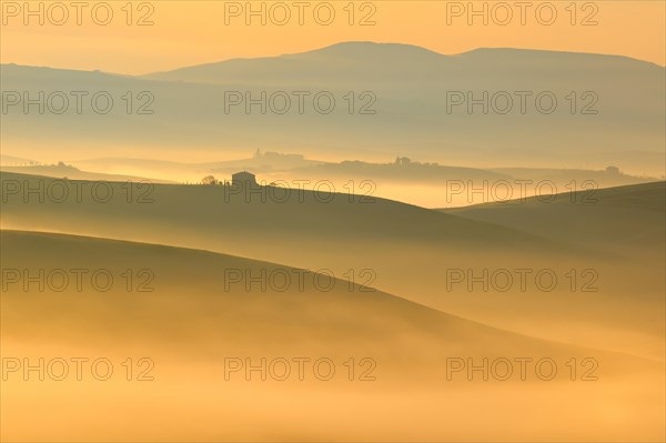 Morning atmosphere in Tuscany