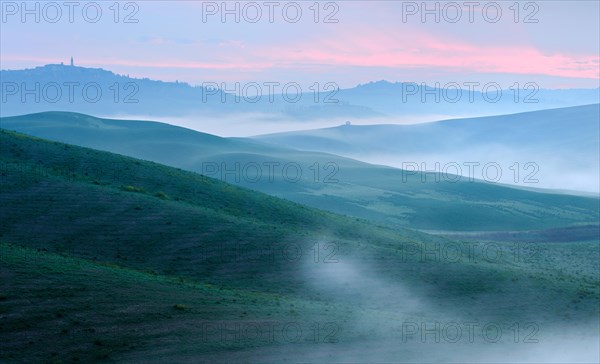 Morning atmosphere in Tuscany