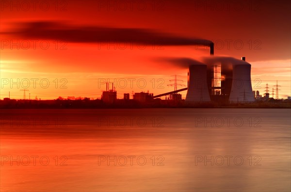 Lignite-fired power plant