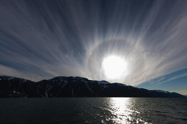 Halo in the Scoresbysund