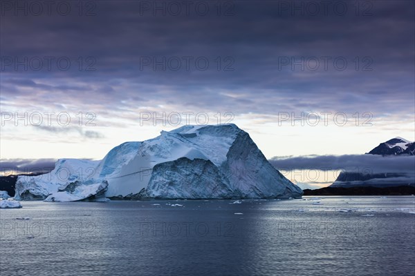 Iceberg at dawn