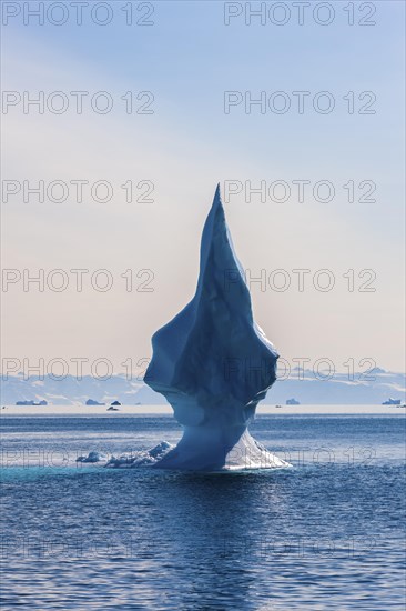 Striking iceberg