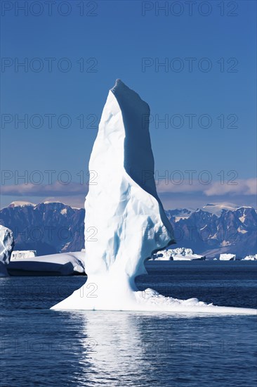 Striking iceberg