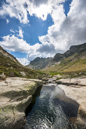 Pool in the mountains