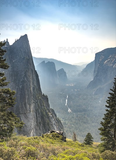 View of Yosemite Valley