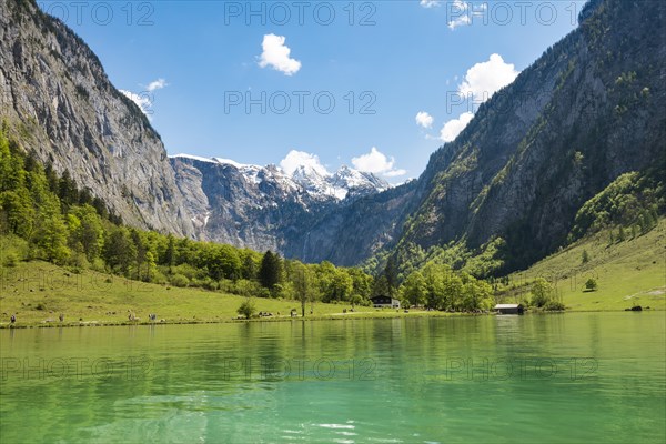 View of the Salet-Alm with Obersee