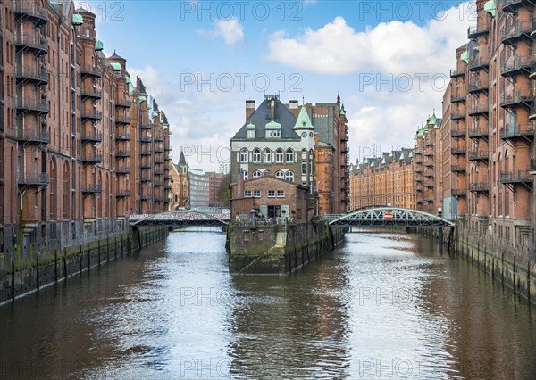 View from the Poggenmuhle bridge
