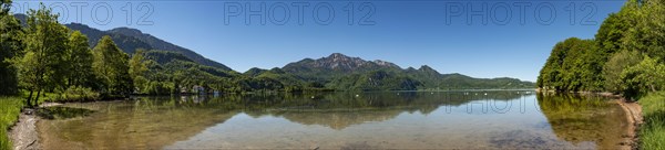 Herzogstand reflected in Lake Kochel