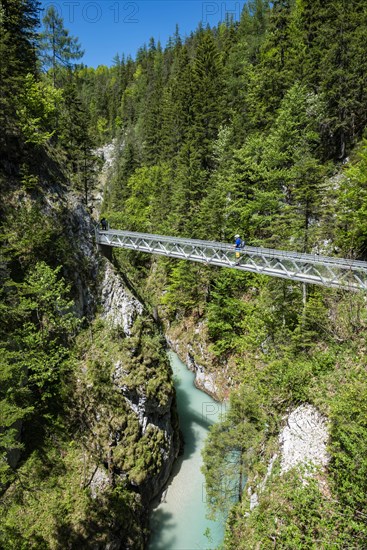 Bridge over Leutasch Gorge