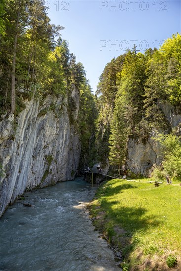 Entrance to the Leutasch gorge