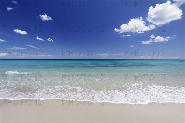 Sandy beach with turquoise water