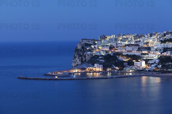 Peschici at dusk