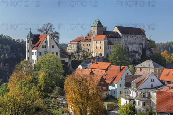 View of Hohnstein Castle