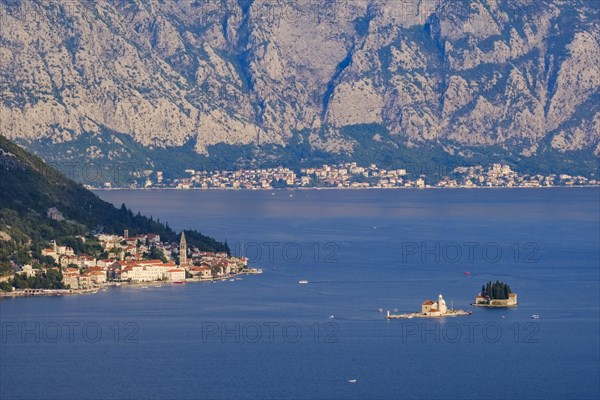 Perast and islands of Sveti Dorda and Gospa Od Skrpjela