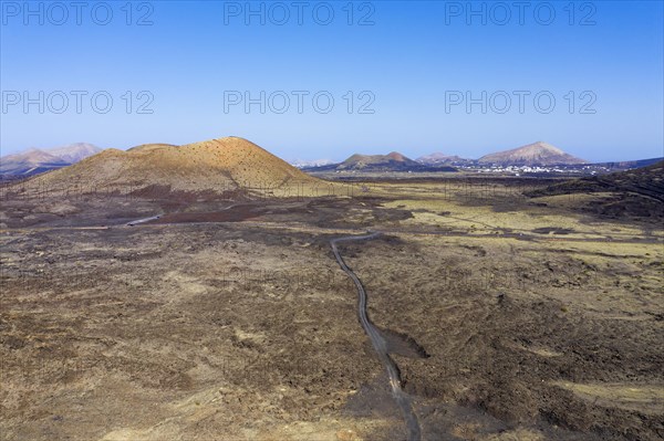 View to volcano Montana Colorada