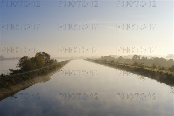 Isar canal at the Ismaninger reservoir