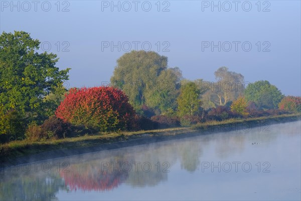 Isar canal at the Ismaninger reservoir