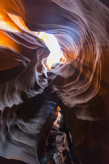 incidence of light in Sandstone Canyon