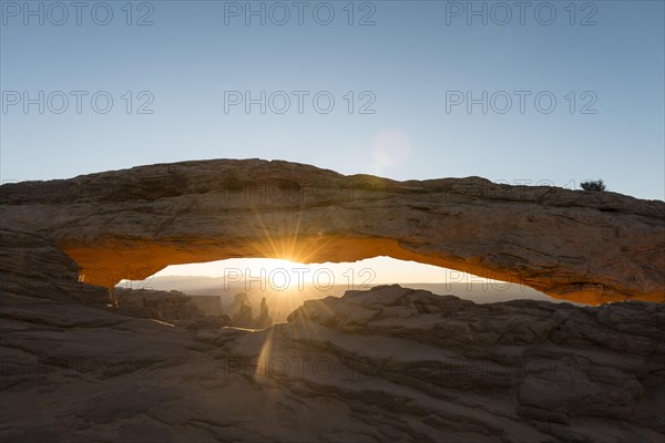 View through Natural Arch