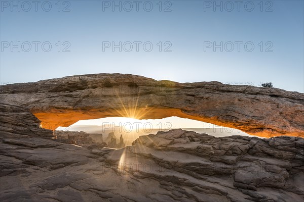 View through Natural Arch