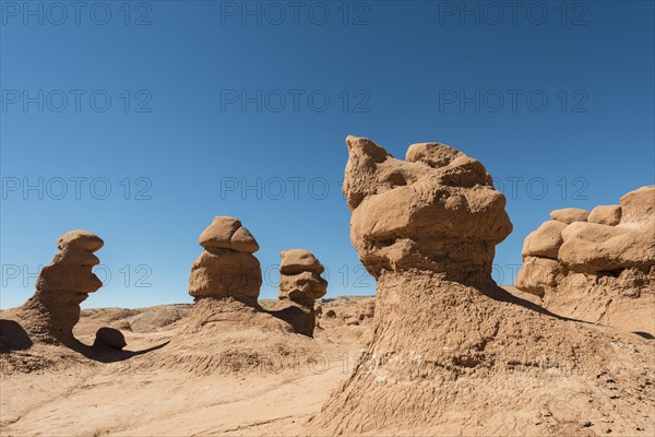 Eroded hoodoos