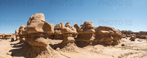 Eroded hoodoos