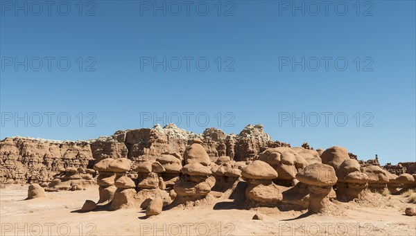 Eroded hoodoos