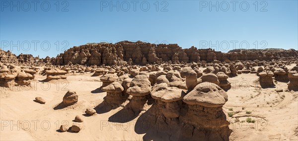 Eroded hoodoos