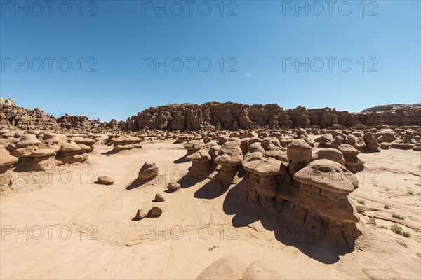 Eroded hoodoos