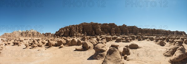 Eroded hoodoos