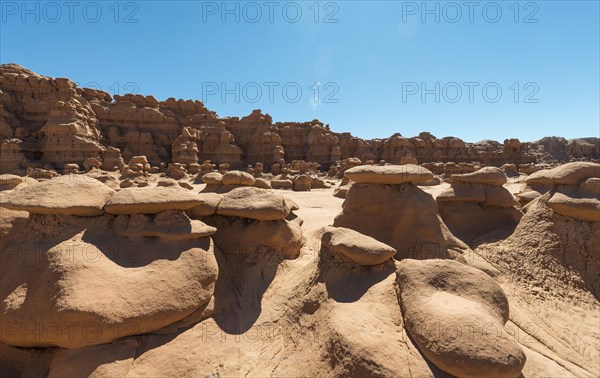 Eroded hoodoos