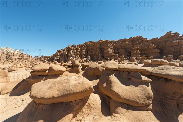 Eroded hoodoos