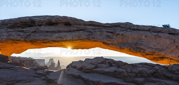 View through Natural Arch