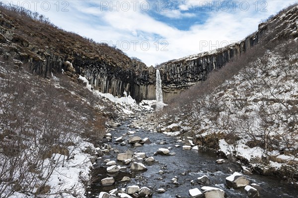 Svartifoss Waterfall