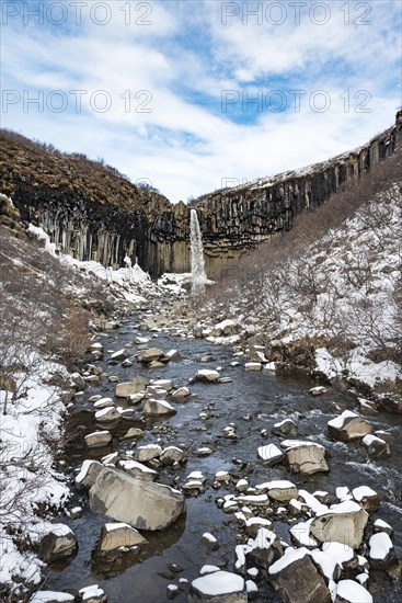 Svartifoss Waterfall