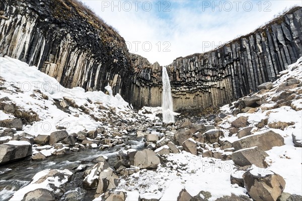 Svartifoss Waterfall