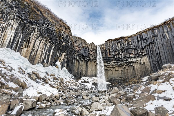 Svartifoss Waterfall